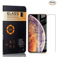 The Grafu iPhone 11 Pro Max 6.5 Screen Protector Tempered Glass, Bubble Free, 9H Scratch Resistant Screen Protector Film for Apple iPhone 11 Pro Max 6.5, 1 Pack