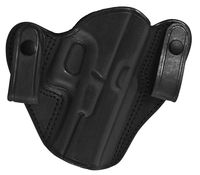 Tagua DSH-200 1911 Dual Snap Holster, 5", Black, Right Hand
