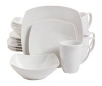 Gibson Home Zen Buffetware 16 Piece Dinnerware Set, White - 102539.16RM