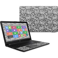 Mightyskins Skin Compatible with Hp 15t Laptop 15.6" (2017) - Abstract Black | Protective, Durable, and Unique Vinyl Decal Wrap Cover | Easy to Apply, Remove, and Change Styles | Made in The USA