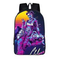 Ku-lee APEX Legends Backpack Rucksack-APEX Legends Game School Bag Laptop Bag-Backpack for Kids Adult