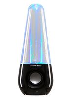Sharper Image Bluetooth Wireless Dancing Water Speaker with Multicolored LED Light (Black)