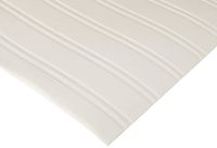 Graham & Brown Paintable Prepasted Beadboard Stripes Texture Wallpaper, White