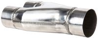 TOTALFLOW TF-SYP3025 409 Stainless Steel 3 Inch / 2.5 Inch Y-Pipe-3" Single / 2.5" Dual (Inner Diameter) -Polished