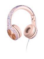 New! LilGadgets Connect+ PRO Kids Premium Volume Limited Wired Headphones with SharePort (Children) - Girl Power
