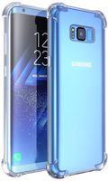 Galaxy S8 Case, Comsoon [Drop Cushion] [Crystal Clear] Soft PC TPU Bumper Slim Protective Case Cover with Raised Bezels for Samsung Galaxy S8 2017