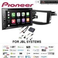 Pioneer AVH-1550NEX DVD Receiver + Install kit 2006-2012 Toyota RAV4 with Amplified System with Sound of Tri-state Lanyard Bundle