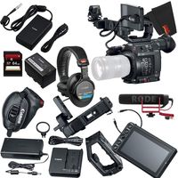 Canon EOS C200 Cinema Camera (EF-Mount) with Accessories Bundle