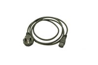 Interpower 86240050 United Kingdom/Ireland Cord Set, BS 1363/A Plug Type, IEC 60320 C13 Connector Type, Black Plug Color, 13A Plug Fuse, Black Cable Color, 10A Amperage, 250VAC Voltage, 2.0m Length