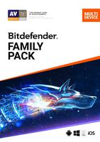 Bitdefender Family Pack - 15 Devices | 2 year Subscription | PC/Mac | Activation Code by email