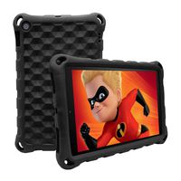 Ainior 2019 Style Fǐrě 7 Case, Anti Slip Shockproof Soft Slim Light Weight Kids Protective Case for Ämǎzǒn Fǐrě 7 Inch Tablet (9th Generation 2019 / 7th Generation 2017/ 5th Generation 2015) (Black)