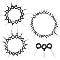 Frienda 68 Pieces Pins Terminals Removal Tools for Car, Auto Electrical Wiring Crimp Connector Extractor Puller Release Pin Kit for Most Connector Terminal