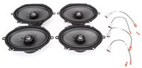 Skar Audio Complete RPX Series Speaker Upgrade Package - Fits 2008-2012 Ford Escape