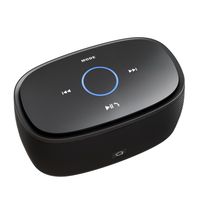 Asimom Bluetooth Speaker with 10W Enhanced Bass, Intuitive Touch Controls, Built-in Mic, Support TF Card Perfect Portable Wireless Speakers for Home, Travel and Gift-[Black]