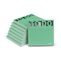 Knock Knock to Do Die Cut Sticky Notes, 3 x 3-Inches (8-Count)