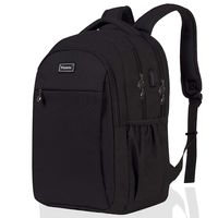Laptop Computer Backpack Travel College School Backpack for Men Women Black