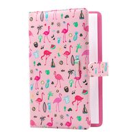 Ablus 96 Pockets Mini Photo Album for Fujifilm Instax Mini Camera, Polaroid Snap, Z2300, SocialMatic Instant Cameras & Zip Instant Printer (Pink Flamingo)