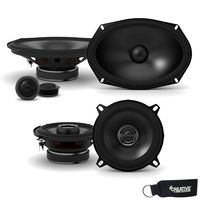 Alpine for Dodge Ram Truck 1994-2011 Type-S Speaker Bundle S-S69C 6X9 and S-S5 5.25" Coaxials