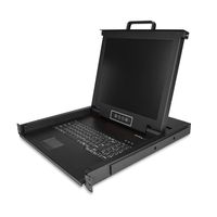 StarTech.com Single Port Rackmount KVM Console, 17" Display, 1U VGA KVM Console (RKCONS1701)