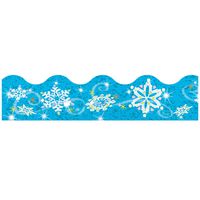 TREND enterprises, Inc. Snowflakes Sparkle Plus Terrific Trimmers, 32.5 ft