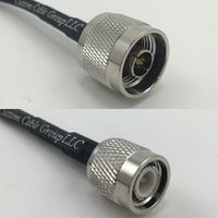 30cm RG316 N MALE to TNC MALE Pigtail Jumper RF coaxial cable 50ohm 12inch High Quality Quick USA Shipping