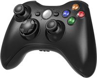 Wireless Controller for Xbox 360,Etpark Xbox 360 Joystick Wireless Game Controller for Microsoft Xbox & Slim 360 PC Windows 7,8,10 (Black)