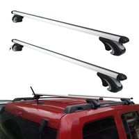 Otherya 54'' Roof Rack Crossbars, Existing Raised Side Rail with Gap - Mounted Roof Cross Bars Fit Most Cars or SUVs - Keyed Locking Mechanism