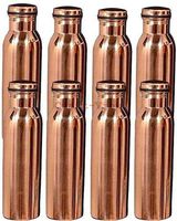 Craft-View 100% Pure Copper 8 jointless Water Bottle Yoga Ayurveda Health Benefit(950 ml) NH-65
