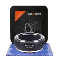 K&F Concept K/AR-FX Compatible for Konica AR to Fujifilm X-Series Lens Mount Adapter with Cleaning Cloth, Konica AR to FX, Konica AR to Fujifilm X Series Adapter, K/AR-FX Adapter (K/AR-FX)