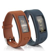 honecumi Replacement Bands Compatible with Garmin Vivofit Wristband Watch Strap for Men & Women-Garmin Vivofit 1 Replacement Watch Band/Strap/Bracelet with Metal Buckle Clip-Free Size-cr