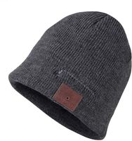 Bluetooth Beanie, Bluetooth Hat, Wireless V4.2 Headphones Beanie Winter Warm Washable Knit Cap Music Hat with Stereo Speakers Mic Hands Free Talking for Men Women Outdoor Sports by JTONG (Dark Gray)
