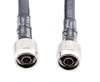 LMR-400 Direct Burial LMR400DB coaxial Cable - Times Microwave LMR-400DB with USA MADE N Male Connectors 50 ft