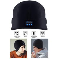 Bluetooth Beanie Hat,ERNSTING Bluetooth 5.0 Wireless Hands-Fre Headphones Music Hat Built-in Stereo Speakers and Microphone Washable Suitable As A Gift For Men And Women To Exercise Outdoors In Winter