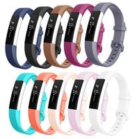 AK Replacement Bands Compatible with Fitbit Alta Bands/Fitbit Alta HR Bands (10 Pack), Replacement Bands for Fitbit Alta/Alta HR (10 pcs-b,Large)