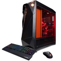 CYBERPOWERPC Syber Forti SFG9 Gaming PC (Intel Core i5-9600K, 16GB DDR4, NVIDIA GeForce RTX 2070 8GB, 240GB SSD, 1TB HDD, WiFi & Win 10) Black
