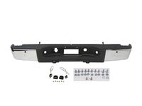 2007-2013 Silverado Sierra 1500 Rear Bumper Chrome Full Assy with Sensor Hole GM1103148