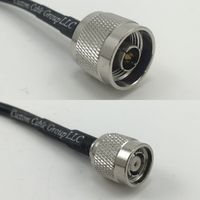 25 feet RFC240 KSR240 N MALE to RP-TNC MALE Pigtail Jumper RF coaxial cable 50ohm High Quality Quick USA Shipping