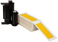 Brady PTLEP-176-593-YL 1" Height, 3" Width, B-593 Adhesive-Taped Polyester, Yellow Color Raised Panel Label For TLS Printers (50 Per Box)