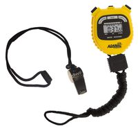 Marathon ADANAC 3000 Digital Stopwatch Timer, Water Resistant, Battery Included (Yellow Whistle)