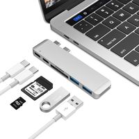 Elando USB C Hub, 9-in-1 Type C Hub with 4K HDMI, Gigabit Ethernet, USBC Power Delivery, USB 3.0 and USB 2.0 Ports, SD/TF Card Reader, Audio Jack for MacBook Pro and More Type-C Devices