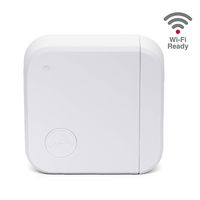 Fox&Summit 2nd Generation WiFi Window Door Sensor with Built-in Chime, WiFi Enabled Battery Operated Smart Sensor, Security Door Sensor, No Hub Required