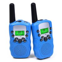 HBirdPc Walkie Talkies for Kids, 2 Mile Range, Built in Flash Light - Best Gifts (Blue)