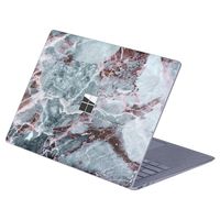MasiBloom 1 PCS Anti-Scratch Vinyl Decal Sticker Laptop Cover Skin for 13" 13.5 inch Microsoft Surface Laptop 3 & 2 & 1 (2019/18/17 Released), Not Compatible with Surface Book (Marble- Grey)