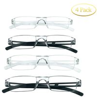 Blue Light Blocking Glasses, Anti Eyestrain, Computer Reading/Gaming/TV Glasses for Women, Anti UV, Anti Glare (2 Color, No Magnification)