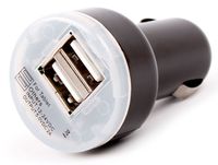 DURAGADGET Car Charger for All GoPro HD Hero Cameras (GoPro Hero 3+, GoPro Hero 3, Helmet, Motorsports, Surf, Naked)