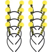 Yaomiao 8 Pieces Bee Tentacle Hair Bands Hair for Kids Women Christmas Decoration (Style Set 1)