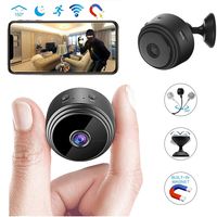 WiFi Hidden Camera, EMISK HD 1080P Mini Camera Night Vision 150°Wide-Angle Motion Detection, Portable Remote Home Security Cameras Nanny Cam, Wireless IP Camera Recording Use for Indoor & Outdoor