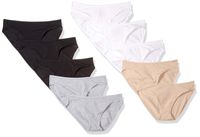 Amazon Essentials Women's Cotton Stretch Bikini Panty, Neutral Assorted, XX-Large
