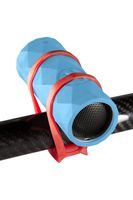 Outdoor Tech OT1301 Buckshot - Super-Portable Rugged Water-Resistant Wireless Bluetooth Speaker (Electric Blue)