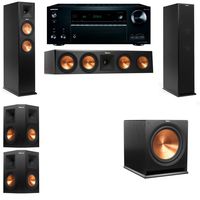 Klipsch RP-260F Tower Speakers-5.1-Onkyo TX-NR757